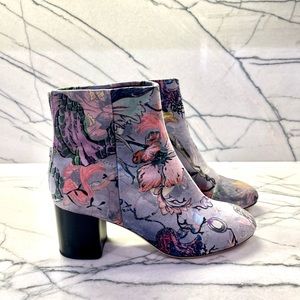 Rag and Bone velvet print boot size 7